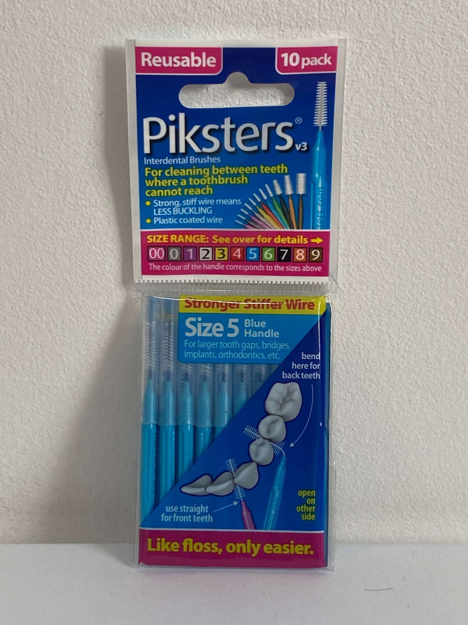 Piksters Interdental Brushes 10’S – Sizes 5 - Schofield and Pickup