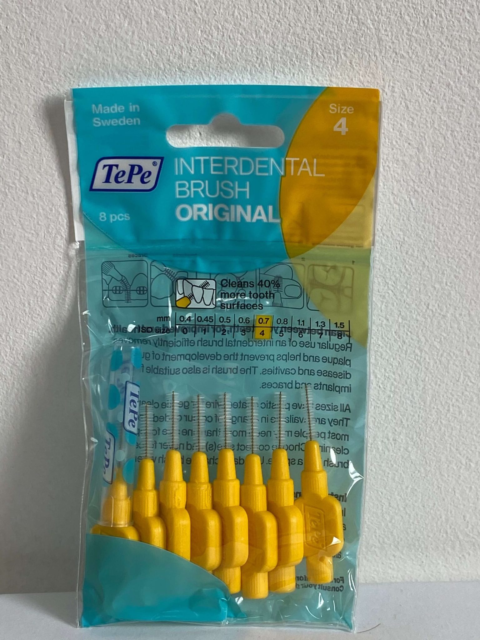 Tepe Interdental Brushes Sizes 4 Schofield and Pickup